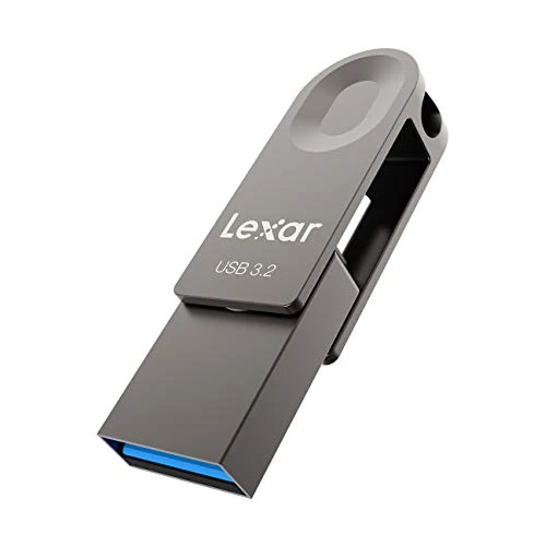 Tijdelijke aanbieding: Lexar 128 GB USB-flashdrive (USB Type-C & USB Type-A), 2-in-1 USB 3.0-stick leessnelheid tot 100 MB/s, JumpDrive ondersteunt OTG, geheugenstick voor pc, laptop, auto, tv, Android-telefoon enz van 25.99 EUR naar 25.99 EUR (korting 0%)