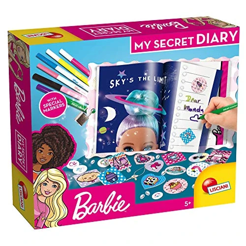 LISCIANI Barbie Mi diario secreto Nueva Edición-Juego Creativo para niñas a partir de 5 años, multicolor (86030)
