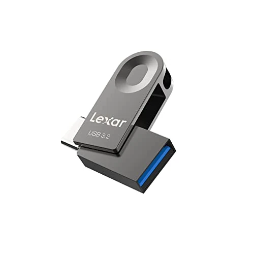 Offerta a tempo: Lexar 64GB Dual Drive USB 3.2 Gen 1 Pen Drive, USB Type C and Type A Connectors, Supports OTG Tablet, Mac and Computer, Laptop, Car, TV, Smartphone, Android - 13% da 14.99 € a 12.99 €