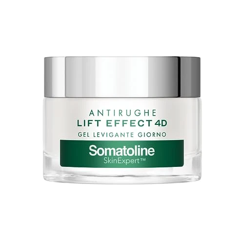 Offerta a tempo: Somatoline SkinExpert, Lift Effect 4D Crema Giorno Gel Filler Antirughe, Trattamento Viso Anti-età, con Acido Ialuronico, 50ml - 33% da 46.00 € a 30.66 €