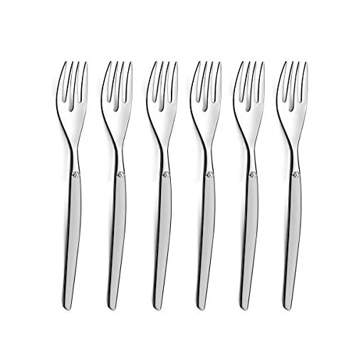 Zeitlich begrenztes Angebot: Lou Laguiole JET Kuchengabeln, Edelstahl 18/0, satiniert, 6-teilig von 11.79 € auf 10.36 € (12% Rabatt)