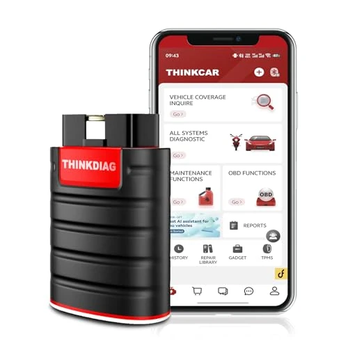 Offerta a tempo: Thinkcar Thinkdiag OBD2 auto diagnostica Tutto il sistema bidirezionale obd2 bluetooth scanner auto, livello OE, codifica ECU, 15+ funzioni di ripristino Tutto il software 1 anno AUTO VIN - 0.00% da 116.88 € a 116.88 €