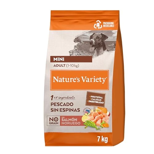 Nature's Variety No Grain Adult Mini Dry Dog Food - Norwegian Salmon - 7 kg
