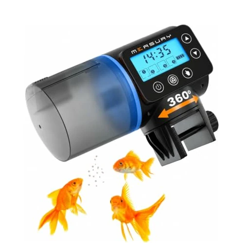 Oferta limitada: Measury Comedero Automatico Peces - Alimentador automatico Acuario de 23.95 € a 23.95 € (ahorro 0.00%)