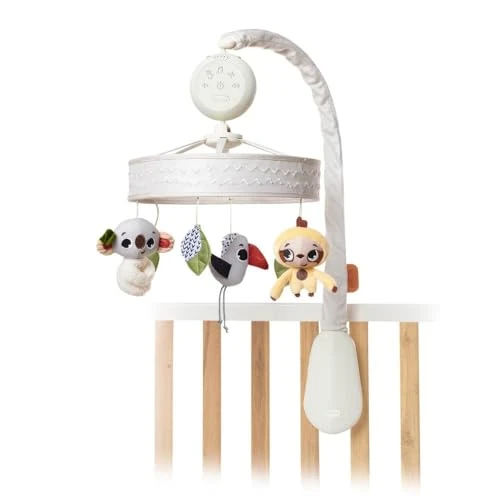 Tiny Love Mobile Musical Boho Chic, pour Lit Bébé avec Mélodies, Bras Porte-Jouets au Look Vintage, Dès Naissance