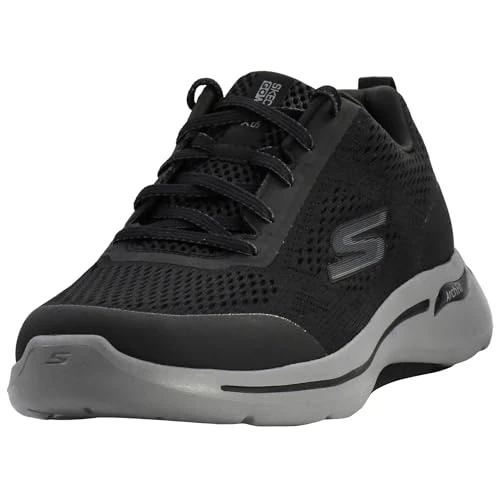Oferta limitada: Skechers Go Walk Arch Fit Idyllic, Zapatillas Hombre, Negro Textil Sintético, 44 EU de 99.95 EUR a 54.95 EUR (ahorro 45%)