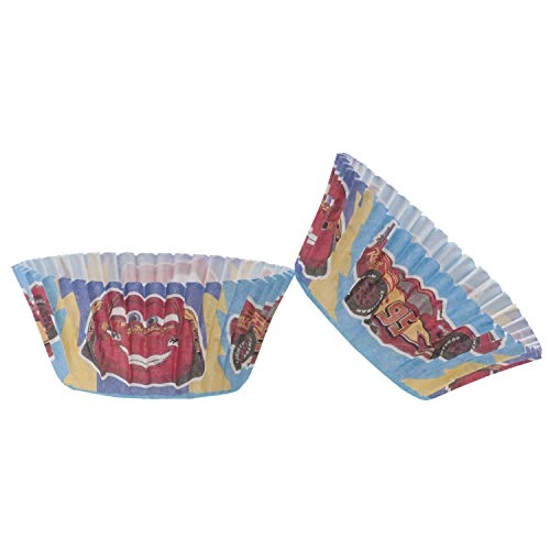 Limited-time offer: Dekora - Lightning Mcqueen Cars Cupcake Cases, Disney Cars Cupcake Cases - 25 Units, Red Color from 6.95 GBP to 6.95 GBP (save 0%)