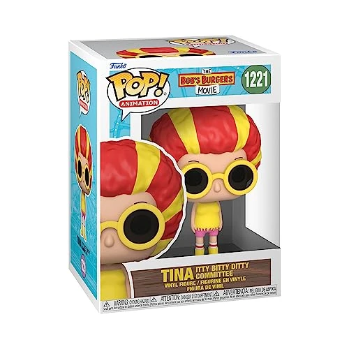 Funko Pop! Animation: Bobs Burgers - Band Tina Belcher - Bob's Burgers - Figura in Vinile da Collezione - Idea Regalo - Merchandising Ufficiale - Giocattoli per Bambini e Adulti - TV Fans