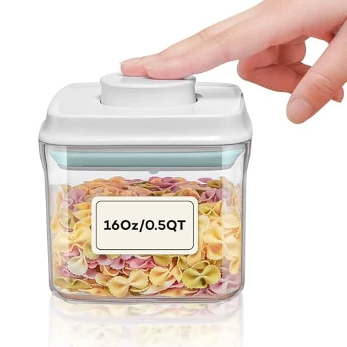 Tijdelijke aanbieding: iChewie - BopTop (1 stuks) Luchtdichte Voorraadbus – Bus met Mechanische Siliconenafdichting - BPA-Vrij - 500ml van 14.95 € naar 14.95 € (0.00% korting)