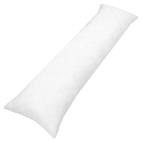 Totsy Baby Pillow filling for pregnancy pillow 40x145 cm - long pillow for side sleepers body support cushion perfect for relaxation ideal for pregnant women White
