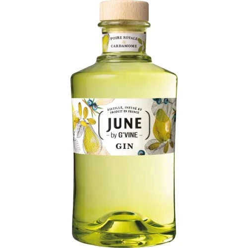 Begrenztes Angebot: G'Vine | June Royal Pear & Cardamom | 700 ml | 30 % Vol. | Fruchtig frischer Geruch | Ausbalancierte Birnennoten | Runder Geschmack von 31.78 EUR auf 28.92 EUR (Rabatt 9%)
