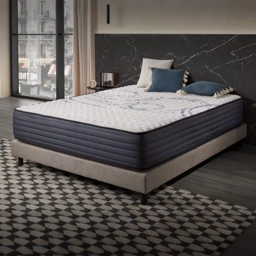 Offerta a tempo: Naturalex - Matrimoniale Materasso 160x190 cm - Alto 30 cm | Materasso Memory - Perfectsleep - HR, Blue Latex, Ergonomico, Solido, Ipoallergenico - Lato Invernale ed Estivo - 0.00% da 199.99 € a 199.99 €