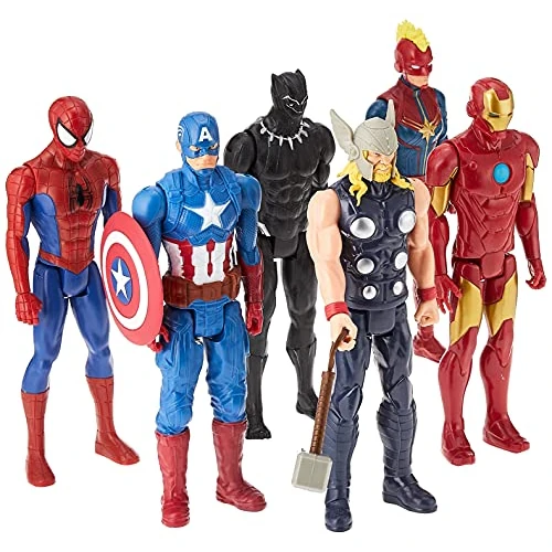 Oferta limitada: Hasbro- Marvel Titan Hero Series Multipack (6 Figuras de acción de 30 cm, a Partir de 4 años) (F28615S1), Exclusivo en Amazon de 79.99 EUR a 72.90 EUR (ahorro 9%)