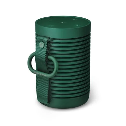 Limitiertes Angebot: Bang & Olufsen Beosound Explore - Kabelloser tragbarer Bluetooth-Lautsprecher laut für draußen, zu Hause und unterwegs, 27 Stunden Akkulaufzeit, wasserdichter 360°-Lautsprecher - Grün von 249.00 EUR auf 209.16 EUR (Spare 16%)