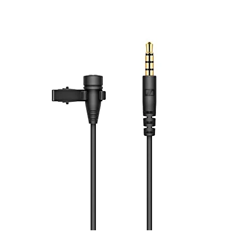 Limited-time offer: Sennheiser XS Lav Mobile Omnidirectional Clip-On Lavalier Microphone | with 3.5mm TRRS Connector & 2m Cable | for Recording Interviews, Vlogs & Podcasts | Black (509260) from 41.00 £ to 41.00 £ (save 0.00%)