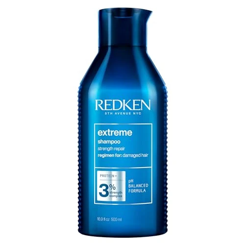 Limited-time offer: REDKEN Shampoo, For Damaged Hair, Repairs Strength & Builds Resilience, Extreme, 500ml from 31.00 £ to 23.84 £ (save 23%)