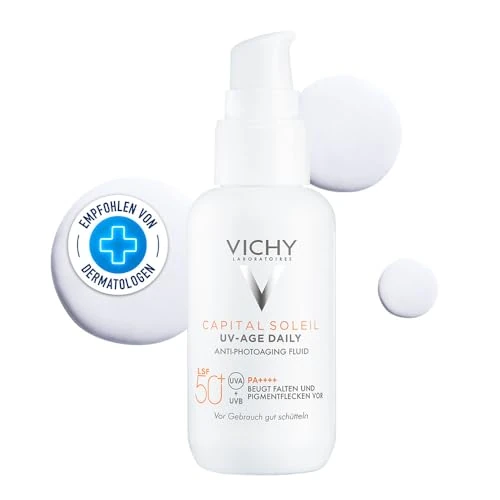 Oferta limitowana: VICHY CAPITAL SOLEIL Fluid przeciwsłoneczny SPF50 z 84.20 zł na 84.20 zł (oszczędź 0.00%)