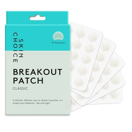 Zeitlich begrenztes Angebot: SKIN CHOICE Pickel Patch – Breakout Pimple Patches Classic – Unsichtbare Pickelpatches Gesicht, Hydrokolloid Pickel Pflaster, Vegan, Tierversuchsfrei, Koreanische Hautpflege (75 Stück) von 14.99 € auf 12.74 € (15% Rabatt)