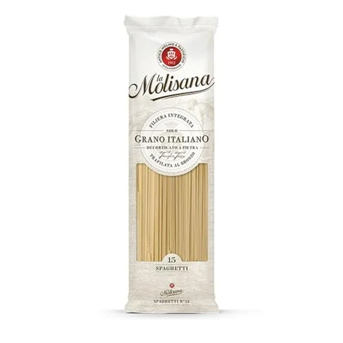 Offerta a tempo: La Molisana – Spaghetti n. 15, Confezione da 1 kg di Pasta di Semola di Grano Duro, Trafilata al Bronzo,da Solo Grano Italiano - 37% da 2.75 € a 1.72 €