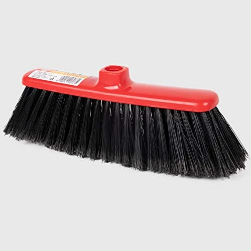 Offerta a tempo: La Briantina Scopa per Interni Testa Rossa per Tutti i Pavimenti di Casa, con Setole Piumate, Leggera e Sottile, Efficace per Fessure - 72% da 6.99 € a 1.99 €