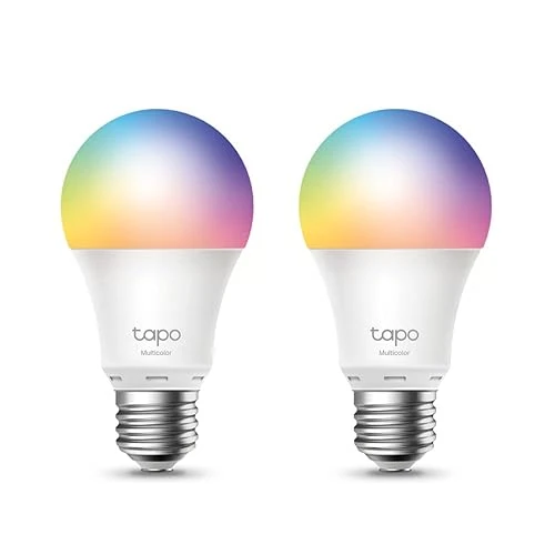 Offerta a tempo: TP-Link Tapo Smart Bulb, Smart WiFi LED Light, E27, 8.7W, Works with Amazon Alexa(Echo and Echo Dot), Google Home, Colour-Changeable, No Hub Required - Tapo L530E(2-pack)[Energy Class F] - 0.00% da 27.77 € a 27.77 €