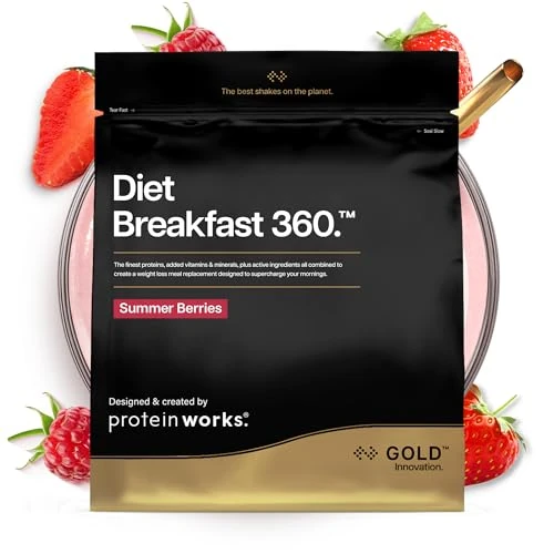 Oferta limitada: Protein Works | Diet Breakfast 360 - Gold, Frutos del Bosque, 500g de 13.18 € a 13.18 € (ahorro 0.00%)