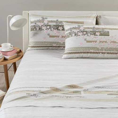 Offre limitée : Caleffi - Parure de lit avec Housse de Couette 100% Coton – 2 Taies d’Oreiller 50x80 cm, Linge de Lit Confortable et Elégant - Housses de Couettes Pour 1 Personne ou 2 Personnes de 63.40 EUR à 51.99 EUR (remise 18%)