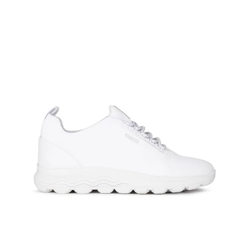 Offerta a tempo: Geox D Spherica A, Sneakers Donna, Bianco, 39 EU - 46% da 99.90 € a 53.51 €
