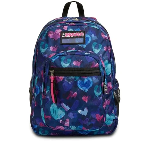 Offerta a tempo: Seven Freethink Zaino Scuola Media Ragazza, Scuola Elementare 34L, Doppio Scomparto, Tasca PC e Borraccia, blu - 34% da 59.90 € a 39.54 €