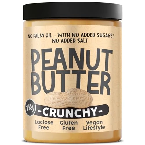 Offre limitée : Beurre De Cacahuète Protéine Sans Sucre Crunchy – 1kg Peanut Butter de 19.90 € à 16.90 € (15% de remise)