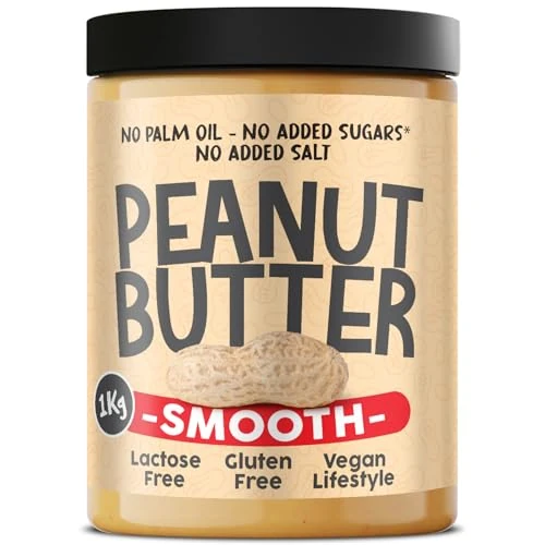 Offerta a tempo: Burro Di Arachidi Proteico Senza Zuccheri Smooth, 1kg Peanut Butter - 17% da 17.90 € a 14.90 €