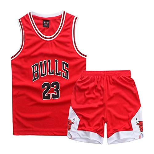Limited-time offer: ISOVNUS Geek UP Boys’ 2-Piece Set of Sleeveless Basketball Jersey and Shorts from 22.19 £ to 22.19 £ (save 0.00%)