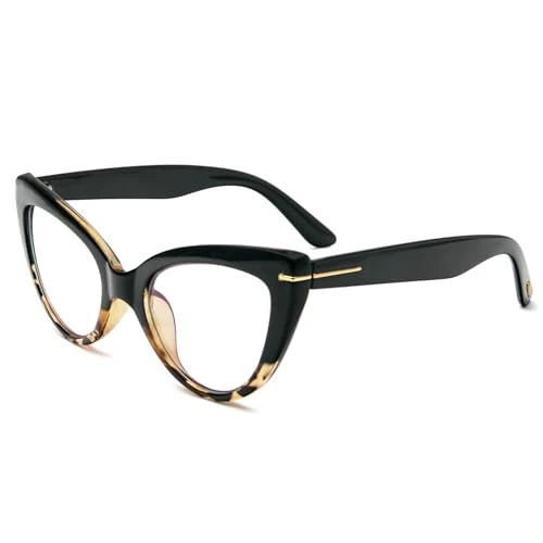 Zeitlich begrenztes Angebot: KoKoBin Große Cat Eye Lesebrille Damen Anti-Blaulicht Brille Mode und bequemer Katzenauge Computerleser(Braun,+1.5) von 15.16 € auf 15.16 € (0.00% Rabatt)