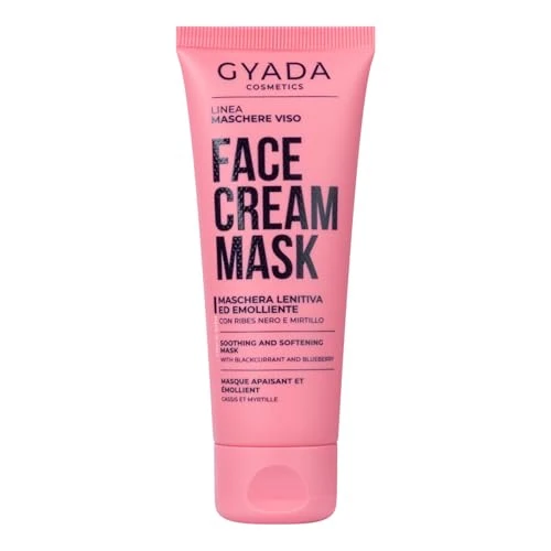 Offre limitée : GYADA COSMETICS, Masque visage apaisant et émollient, pour les peaux sèches, délicates et sensibles, Formule hydratante, à l’huile de cassis, de myrtille et de framboise, 75 ml de 12.90 EUR à 12.90 EUR (remise 0%)