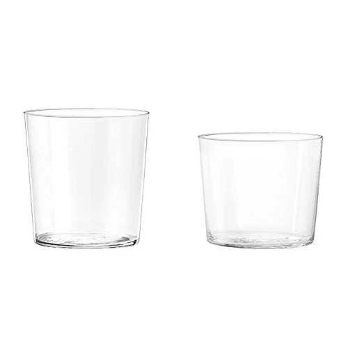 Offerta a tempo: H&H Starck Set 6 Bicchieri Acqua, Vetro Ultrasottile, 350 ml & Starck Set 6 Bicchieri Vino, Vetro Ultrasottile, 270 ml - 22% da 24.50 € a 19.13 €