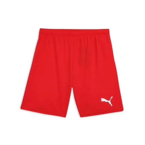Puma teamRISE Short Jr, Pantalón Corto Unisex Bebé, Multicolor (Red/White), 152