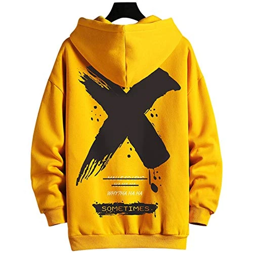 Moshtashio Sudaderas Hombres con Capucha Deportiva Manga Larga Hoodie Casual Unisex Pullover