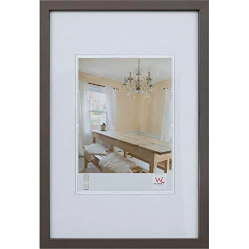 walther Design Picture Frame Grey 15 x 15 cm Peppers Wooden Frame BP150D