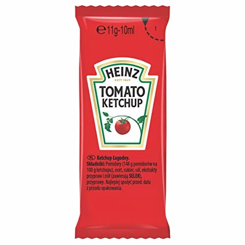 Oferta limitada: Heinz salsa Ketchup bolsitas 10ml x 200 Sin Gluten de 12.93 € a 12.93 € (ahorro 0.00%)