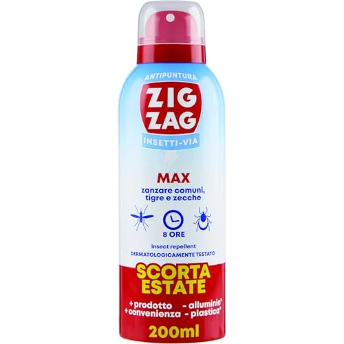 Offerta a tempo: ZIG ZAG - Repellente Spray Antizanzare - 200ml — 40% da 9,98 € a 5,99 €