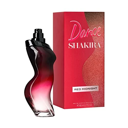Shakira Parfums - Dance Red Midnight van Shakira voor vrouwen - Langdurig - Sexy, Elegant en Femenine Fragance - Sweet and Bold Notes - Ideaal voor overdag - 80 ml