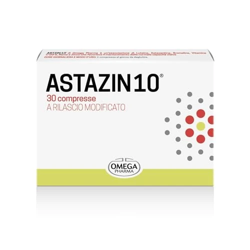 Offerta a tempo: ASTAZIN®, per Mantenere la Capacità Visiva con Astaxantina e | Omega Pharma - 28% da 25.90 € a 18.70 €