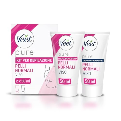 Veet Kit Depilazione Viso Pelli Normali