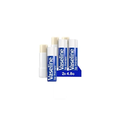 Limited-time offer: Vaseline Lip Therapy Stick Original with Petroleum Jelly for Soft Smooth Lips | Intensive Lip Repair Treatment 4.8g (2 Pack) from 5.99 £ to 5.99 £ (save 0.00%)