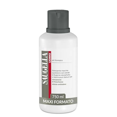 Oferta ograniczona: Saugella męska bielizna do czyszczenia codziennej bielizny antyzapachowej Ph fizjologiczna do pomieszczeń intymnych 750 ml z 69.00 PLN na 69.00 PLN (zniżka 0%)