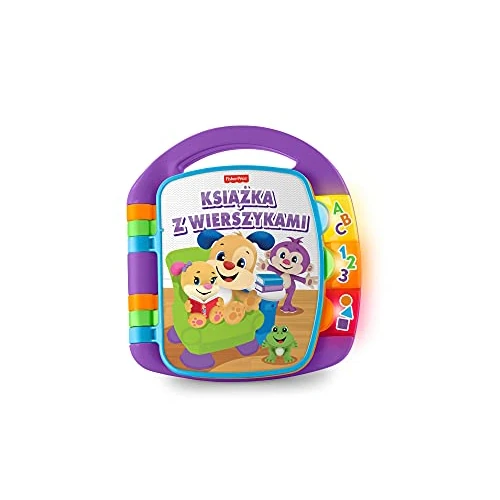 Limited offer: Fisher-Price Learning Fun Songbook Baby | Baby Music Book from 6 Months | Baby Music Toy | Electronic Children's Book | Baby Toy with Music | Toy Baby from 6 Months, Version: Polish, FRC70 from 24.99 EUR to 24.99 EUR (save 0%)