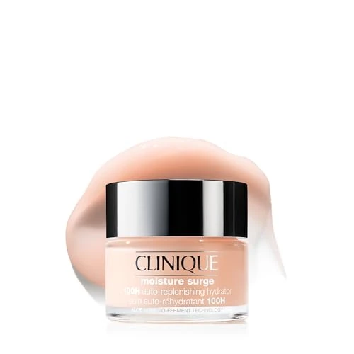 Offerta a tempo: Clinique Moisture Surge 100H Auto-Replenishing Hydrator idratante con acido ialuronico per tutti i tipi di pelle | Idratazione fino a 100 h, 50 ml - 43% da 45.00 € a 25.75 €