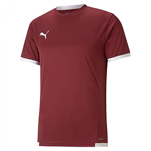 Puma Mężczyźni TeamLIGA Jersey Koszulka, Bordowy, XXL
