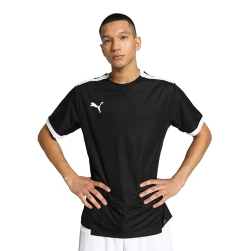 Offre limitée : PUMA Homme Teamliga Jersey Shirt, Puma Noir-puma Blanc, M EU de 22.95 € à 22.95 € (0.00% de remise)