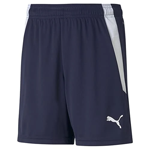 Limited-time offer: PUMA Unisex Kids teamLIGA Shorts Jr, Peacoat-puma White, size: 176 from 9.57 GBP to 8.67 GBP (save 9%)